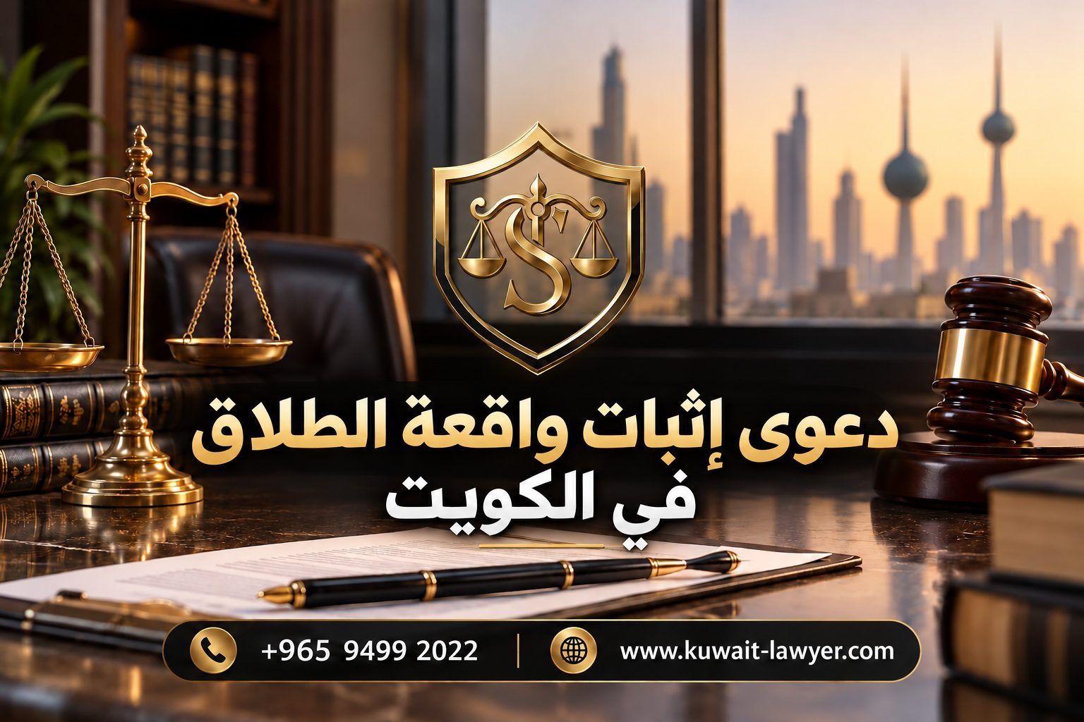 دعوى إثبات واقعة الطلاق في الكويت – الإجراءات والأدلة المطلوبة