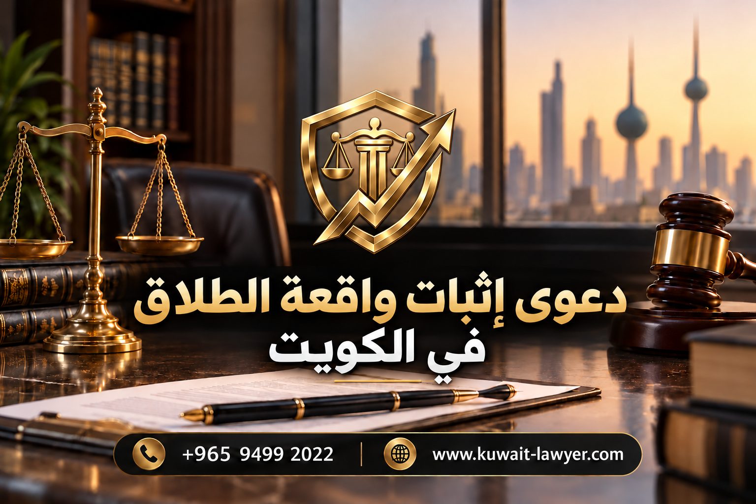 دعوى إثبات واقعة الطلاق في الكويت – الإجراءات والأدلة المطلوبة